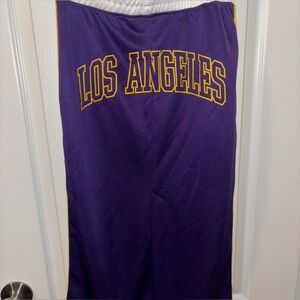 Los Angeles Lakers basketball skirt